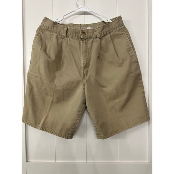 Duck Head Vintage pleated khaki shorts in women’s size 11 - Picture 1 of 3